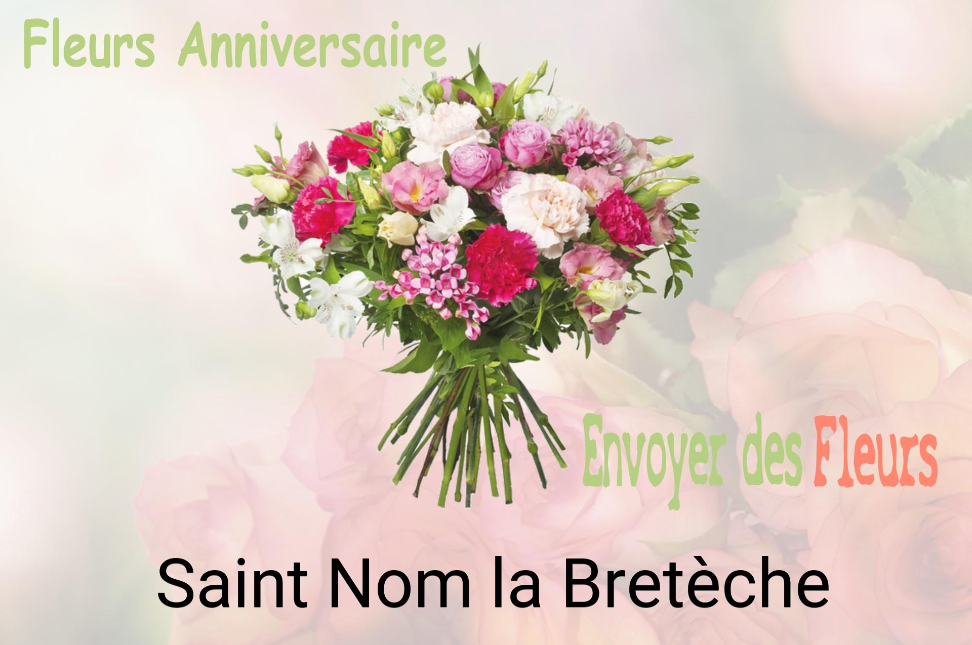 Bouquet de fleurs d’anniversaire livré à Saint-Nom-la-Bretèche